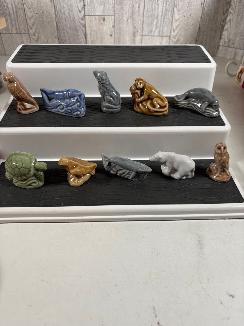 Complete Set of 10 Wade American Endangered Species Figurines.